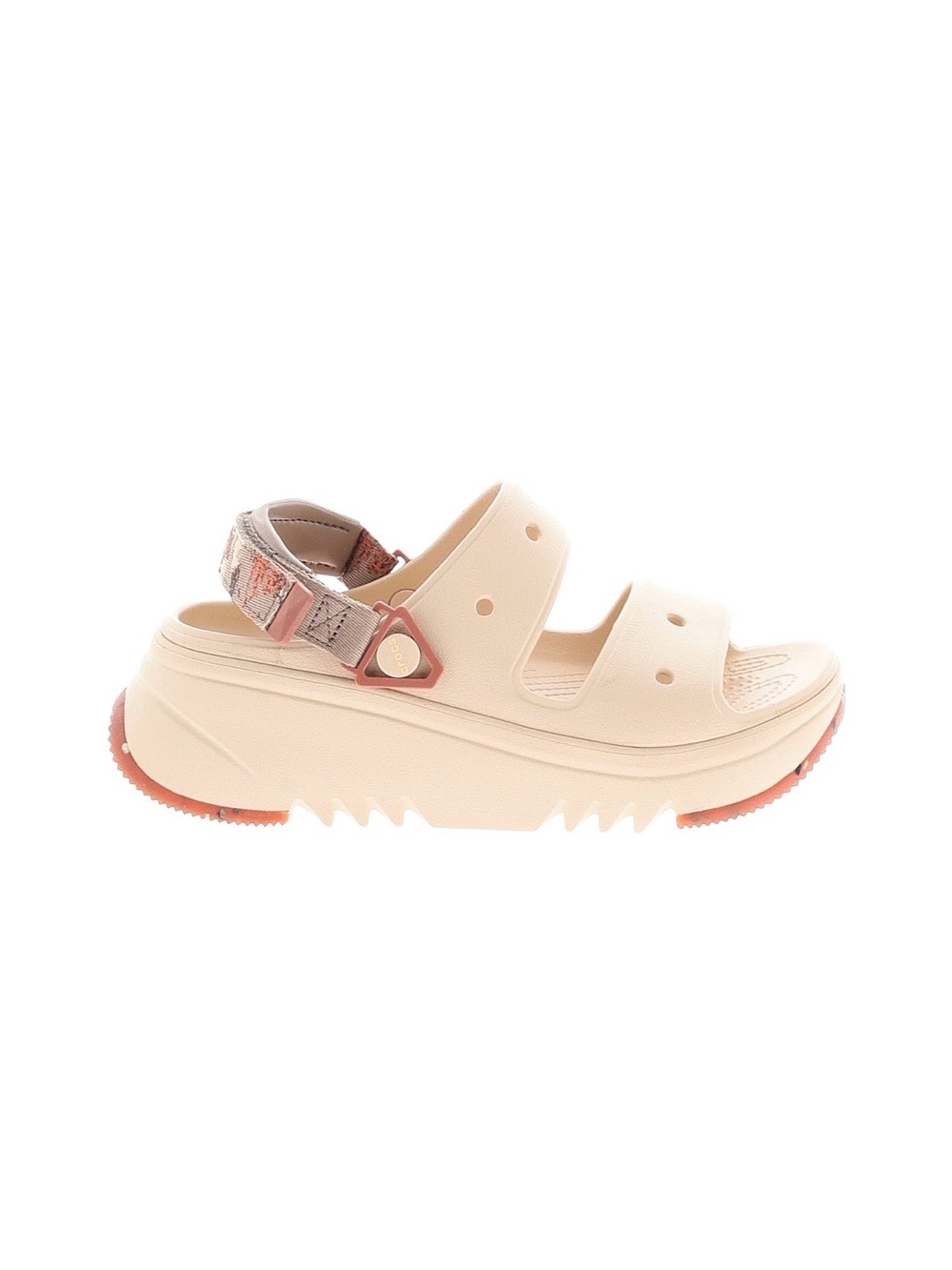 Crocs classic hiker Xscape Sandal in Light Beige
